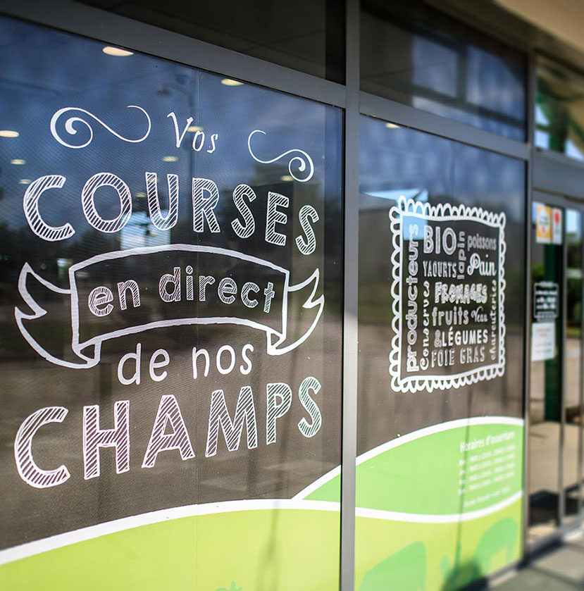 Courses en direct de nos champs